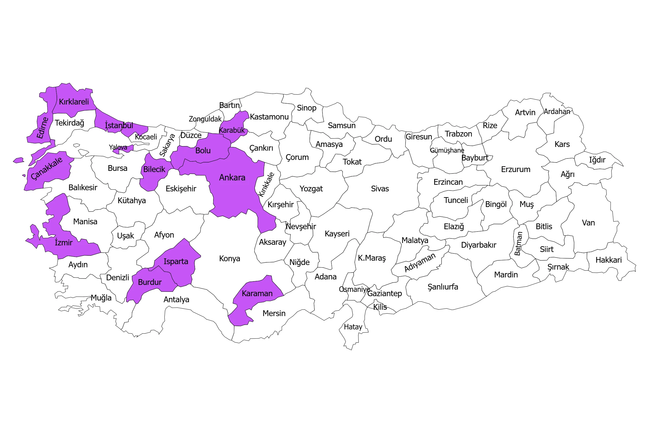 Yıldız Dolu (Kutulu) 1. Bölge İllere Özel